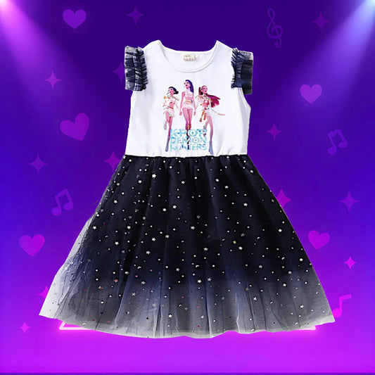 K-Pop Demon Hunters Princess Dress + Bag