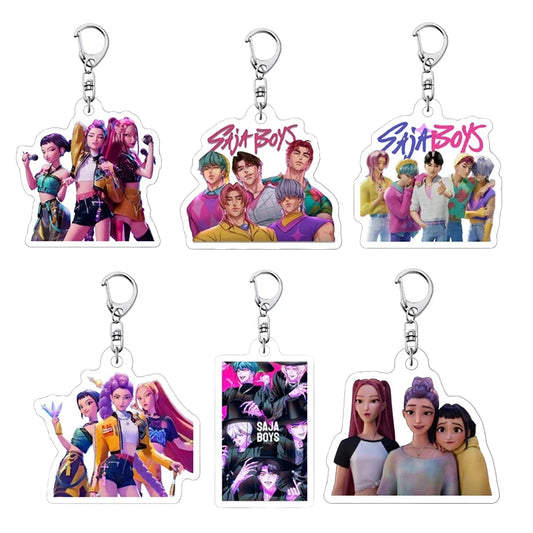 Kpop Demon Hunter Brooch Pins – Stylish Accessories for Anime and Kpop Fans