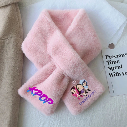 K-Pop Demon Hunters Plush Scarf