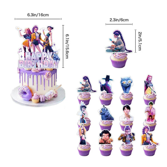 D-Demon H-Hunters Party Cutlery Set – Perfect for Themed Celebrations