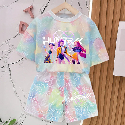 K-Pop Cute Demon Hunters Pajama Outfit