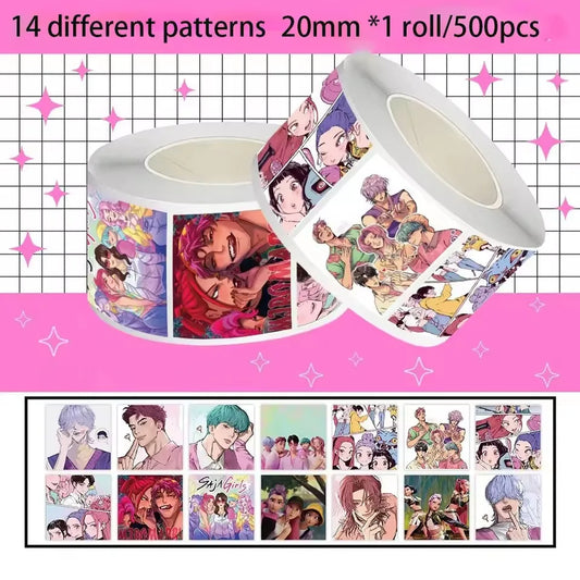 KPop Girl Demon Hunters Birthday Decorations – Perfect for Fans!
