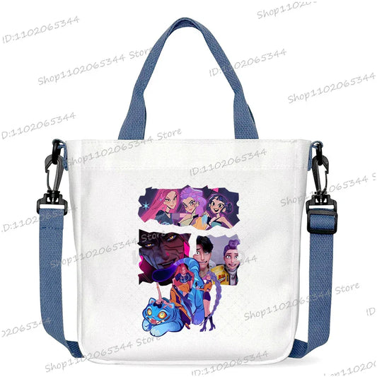 Cartoon Tiger KPop Demon Hunters Crossbody Bag – Trendy Ulzzang Fashion