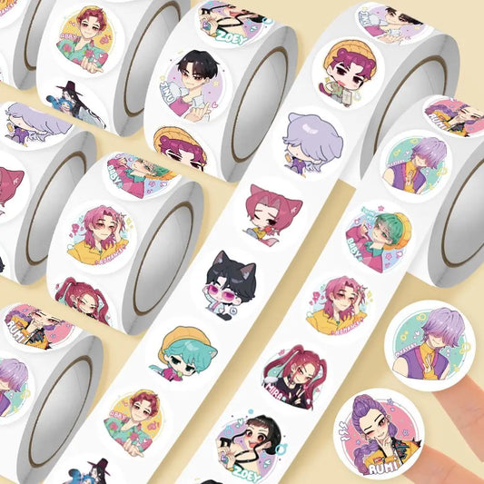 500PCS Demon Hunters K-Pop Stickers