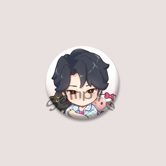 Demon Hunters Brooch – Anime Kpop Button Pins for Accessories