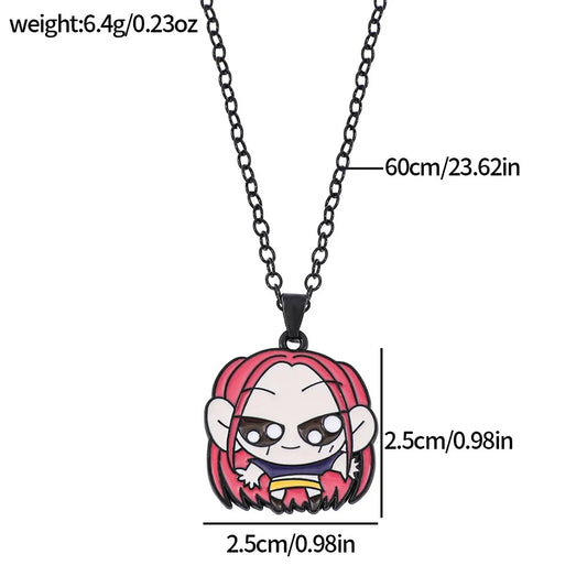 HUNTRIX Kpop Demon Hunters Necklace – Logo Pendant for Fans