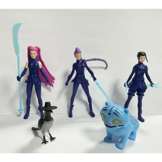 Anime Kpop Demon Hunters Figure – Cartoon Gaming Model Toy for Kids &amp; Fans