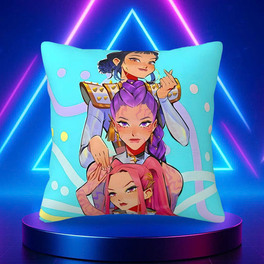 K-Pop Demon Hunter Throw Pillow Case